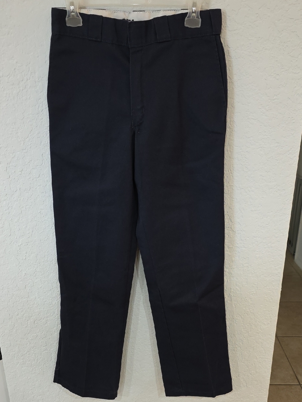 Dickie's 874 Original Fit Navy Straight-Leg Dress Pants 30x32